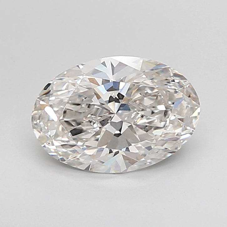2.53 Carat Oval Shaped, Ideal Cut, G Color, VVS2 Clarity, IGI Certified Lab Grown Diamond
