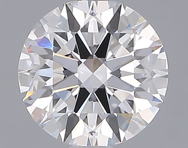 1.54 Carat Round Shaped, Ideal Cut, D Color, VVS2 Clarity, IGI Certified Lab Grown Diamond