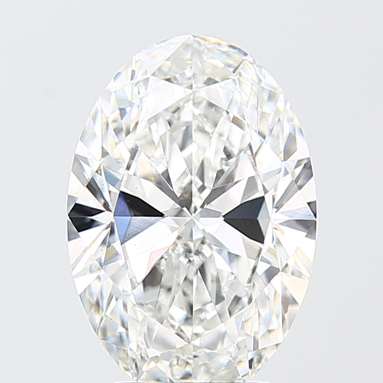 4.02 Carat Oval Shaped, Ideal Cut, E Color, VS1 Clarity, IGI Certified Lab Grown Diamond