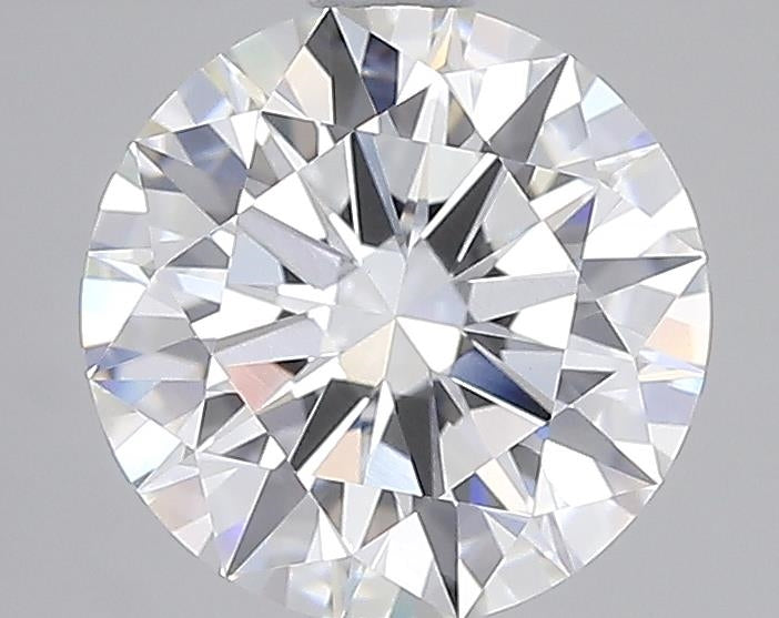 2.29 Carat Round Shaped, Ideal Cut, G Color, VVS2 Clarity, IGI Certified Lab Grown Diamond