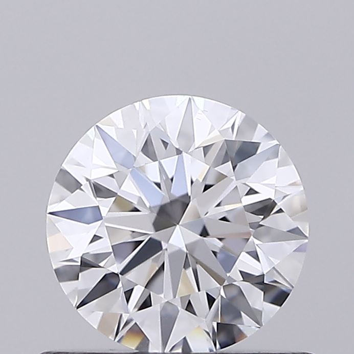 0.53 Carat Round Shaped, Ideal Cut, D Color, VS1 Clarity, IGI Certified Lab Grown Diamond