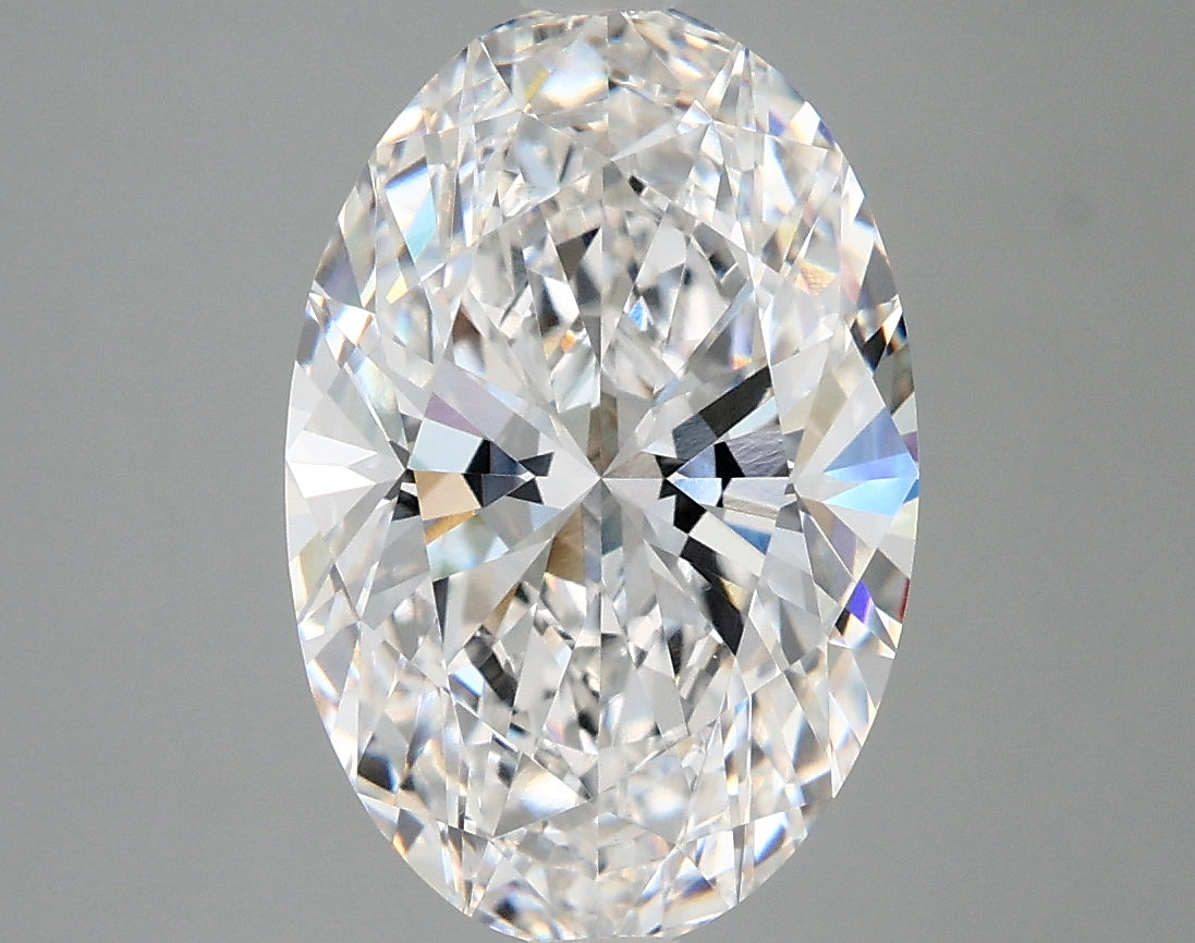 4.00 Carat Oval Shaped, Very Good Cut, E Color, VVS1 Clarity, IGI Certified Lab Grown Diamond