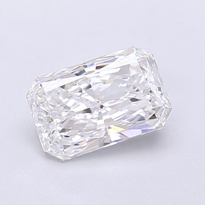 1.10 Carat Radiant Shaped, Very Good Cut, D Color, VS1 Clarity, IGI Certified Lab Grown Diamond