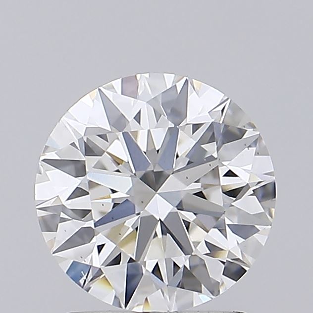 1.57 Carat Round Shaped, Ideal Cut, F Color, VS2 Clarity, IGI Certified Lab Grown Diamond