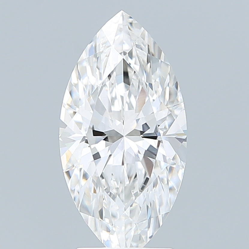 3.10 Carat Marquise Shaped, Ideal Cut, E Color, VVS2 Clarity, IGI Certified Lab Grown Diamond