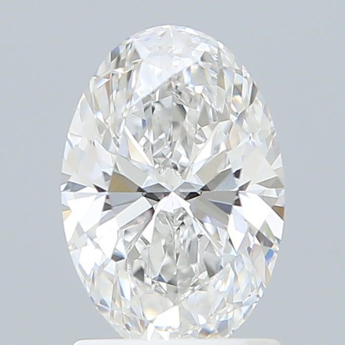 1.56 Carat Oval Shaped, Excellent Cut, F Color, VVS2 Clarity, IGI Certified Lab Grown Diamond