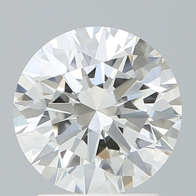 2.09 Carat Round Shaped, Excellent Cut, F Color, VVS2 Clarity, IGI Certified Lab Grown Diamond