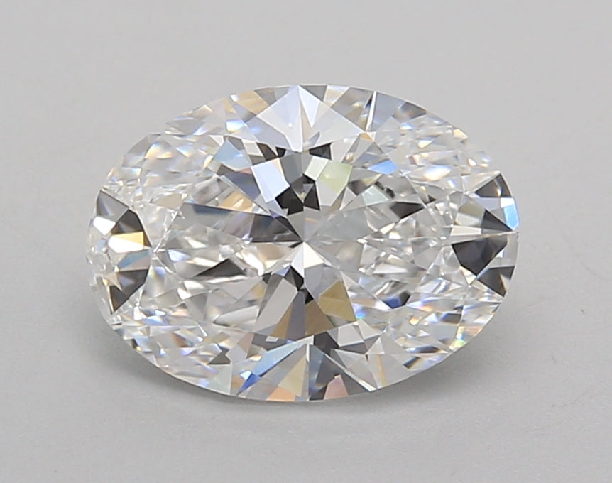 1.80 Carat Oval Shaped, Excellent Cut, D Color, VVS2 Clarity, IGI Certified Lab Grown Diamond