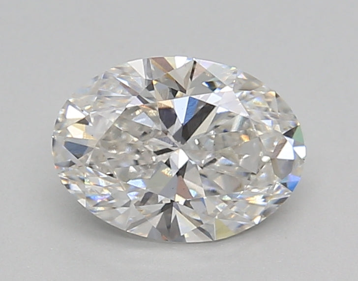 1.02 Carat Oval Shaped, Ideal Cut, F Color, VS2 Clarity, IGI Certified Lab Grown Diamond
