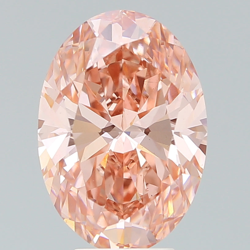 5.70 Carat Oval Shaped, Ideal Cut, VS1 Clarity, IGI Certified Lab Grown Diamond