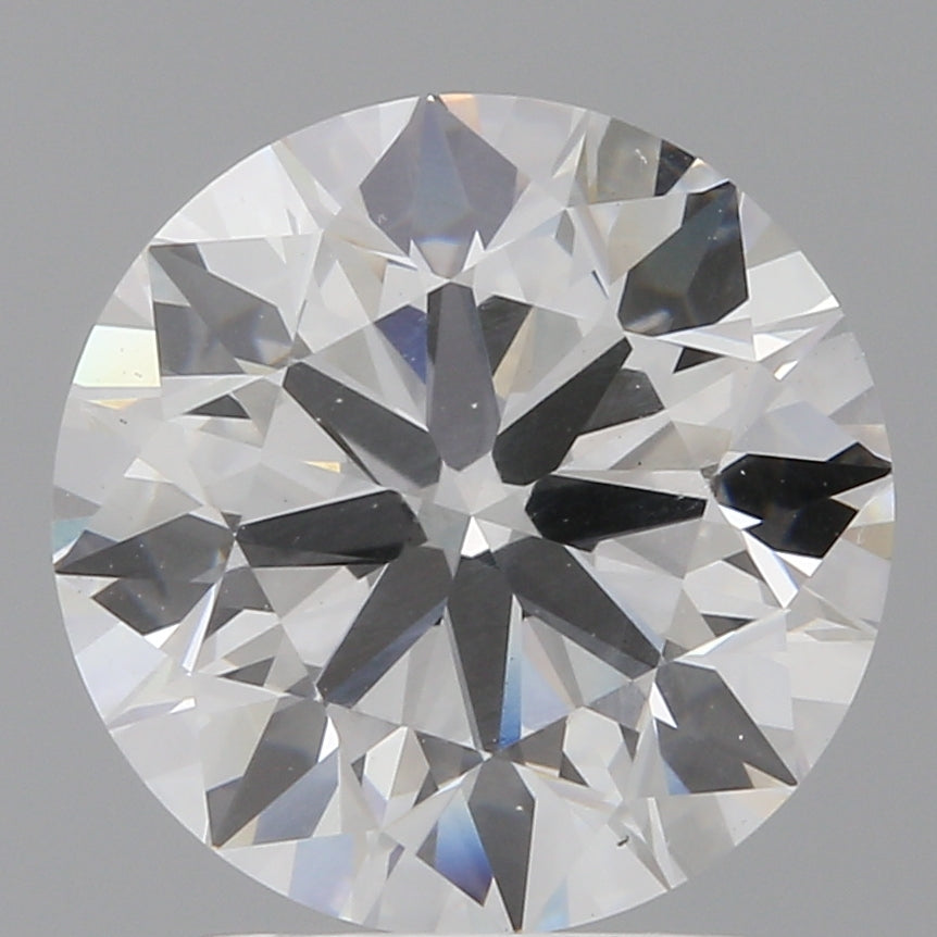 3.01 Carat Round Shaped, Excellent Cut, F Color, VS1 Clarity, IGI Certified Lab Grown Diamond