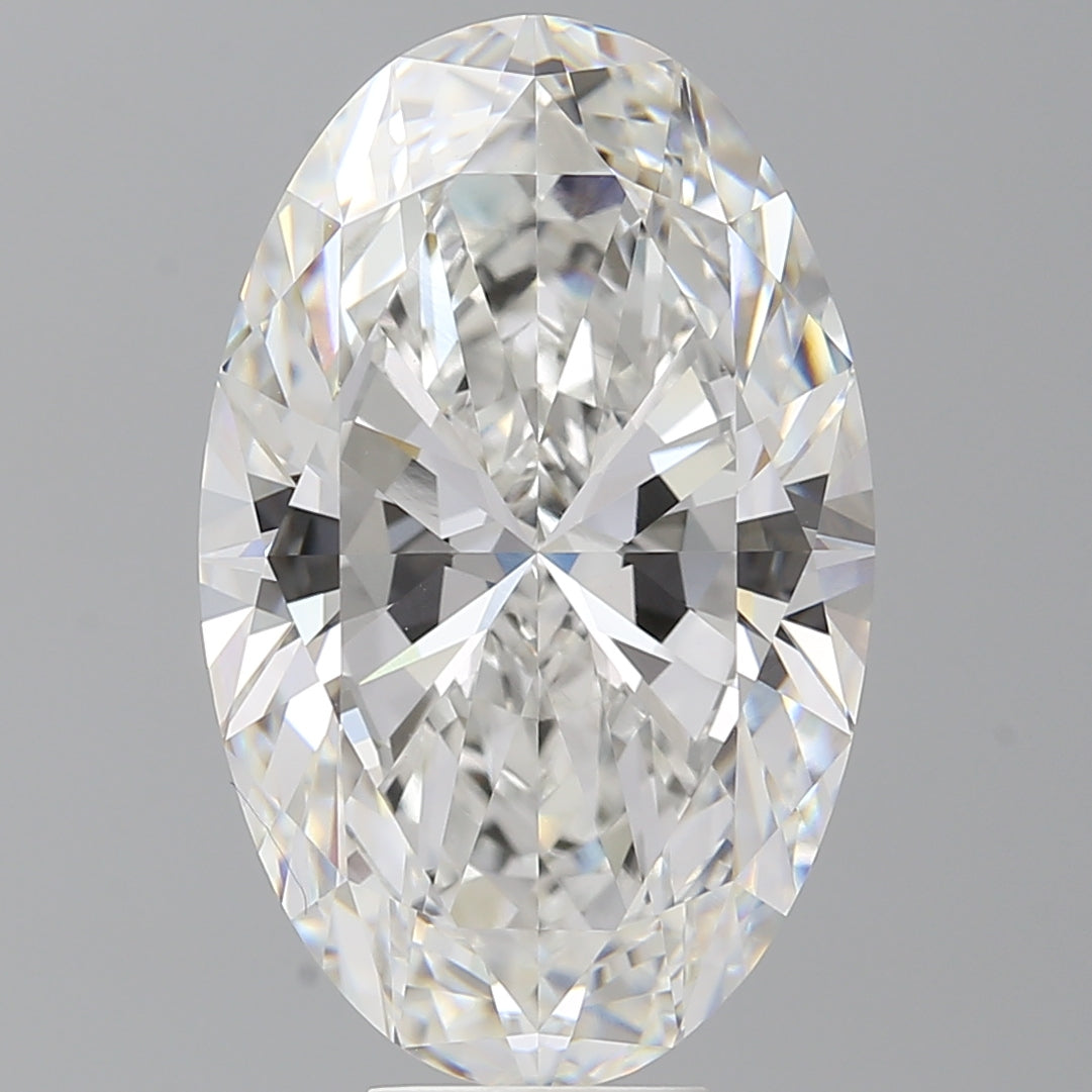 10.03 Carat Oval Shaped, Ideal Cut, E Color, VVS2 Clarity, IGI Certified Lab Grown Diamond