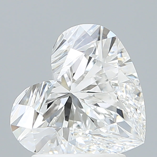 2.28 Carat Heart Shaped, Ideal Cut, D Color, VVS2 Clarity, IGI Certified Lab Grown Diamond