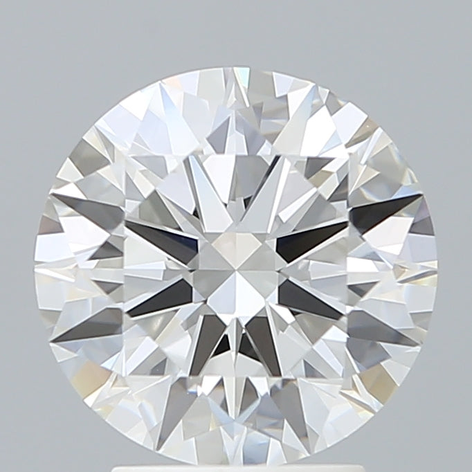 3.20 Carat Round Shaped, Ideal Cut, F Color, VVS2 Clarity, IGI Certified Lab Grown Diamond