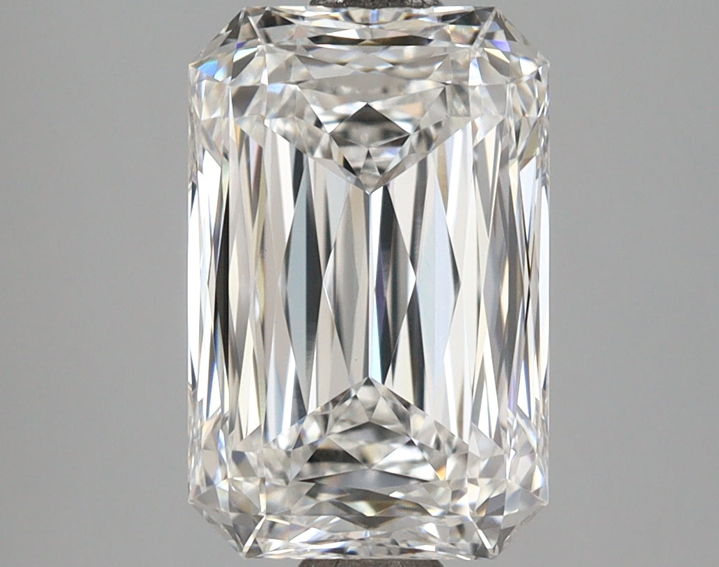 3.56 Carat Radiant Shaped, Ideal Cut, E Color, VVS2 Clarity, IGI Certified Lab Grown Diamond