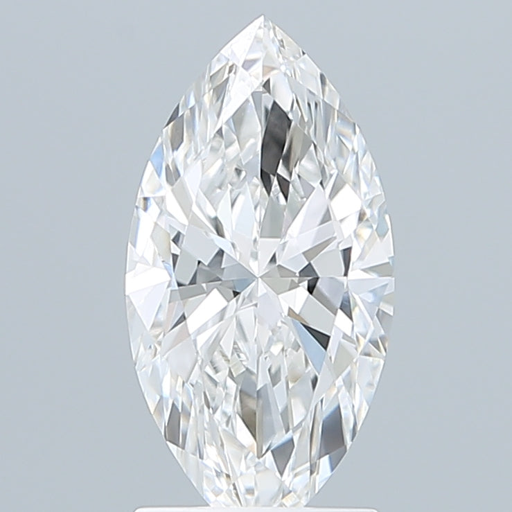 1.74 Carat Marquise Shaped, Excellent Cut, E Color, VVS2 Clarity, IGI Certified Lab Grown Diamond