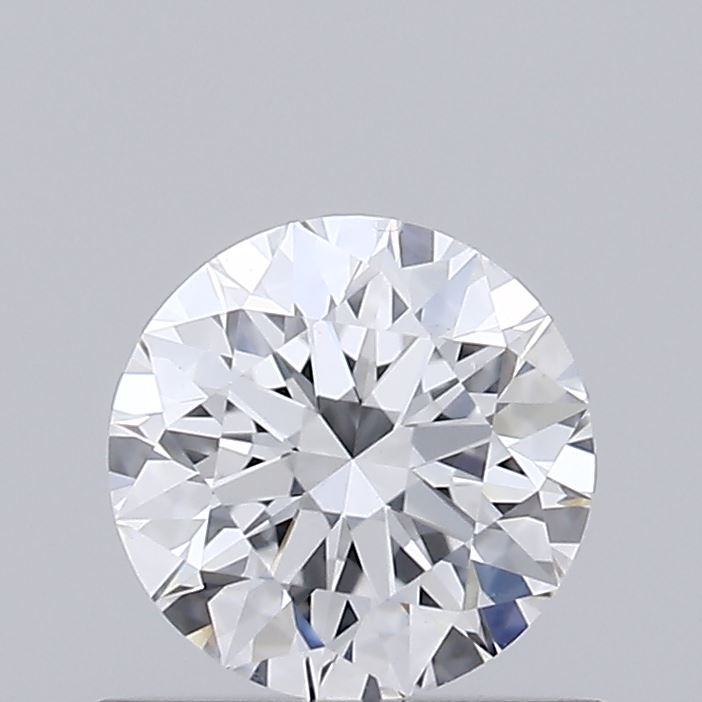0.53 Carat Round Shaped, Ideal Cut, D Color, VVS2 Clarity, IGI Certified Lab Grown Diamond