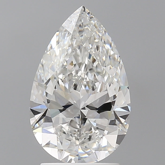 2.48 Carat Pear Shaped, Excellent Cut, E Color, VS1 Clarity, IGI Certified Lab Grown Diamond