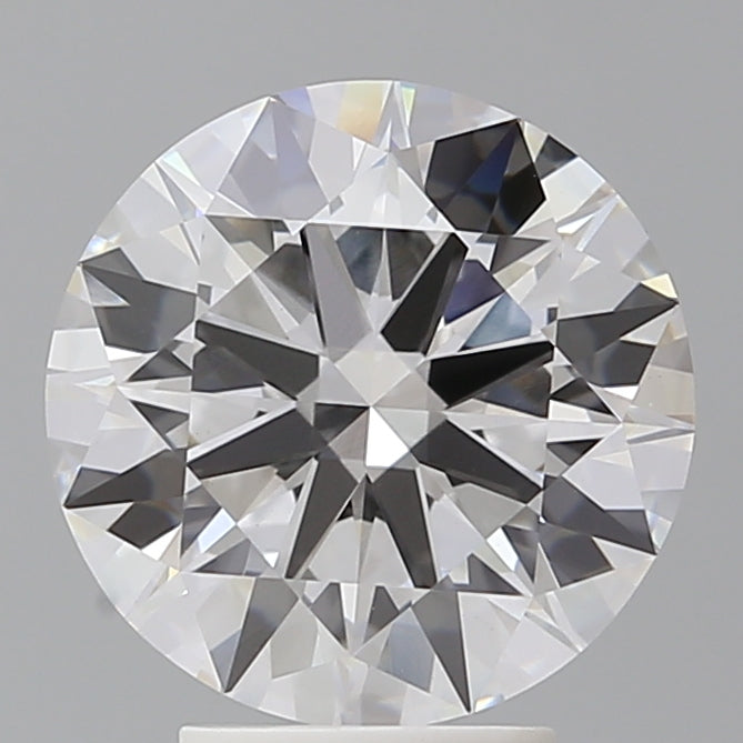 4.01 Carat Round Shaped, Ideal Cut, E Color, VVS2 Clarity, IGI Certified Lab Grown Diamond