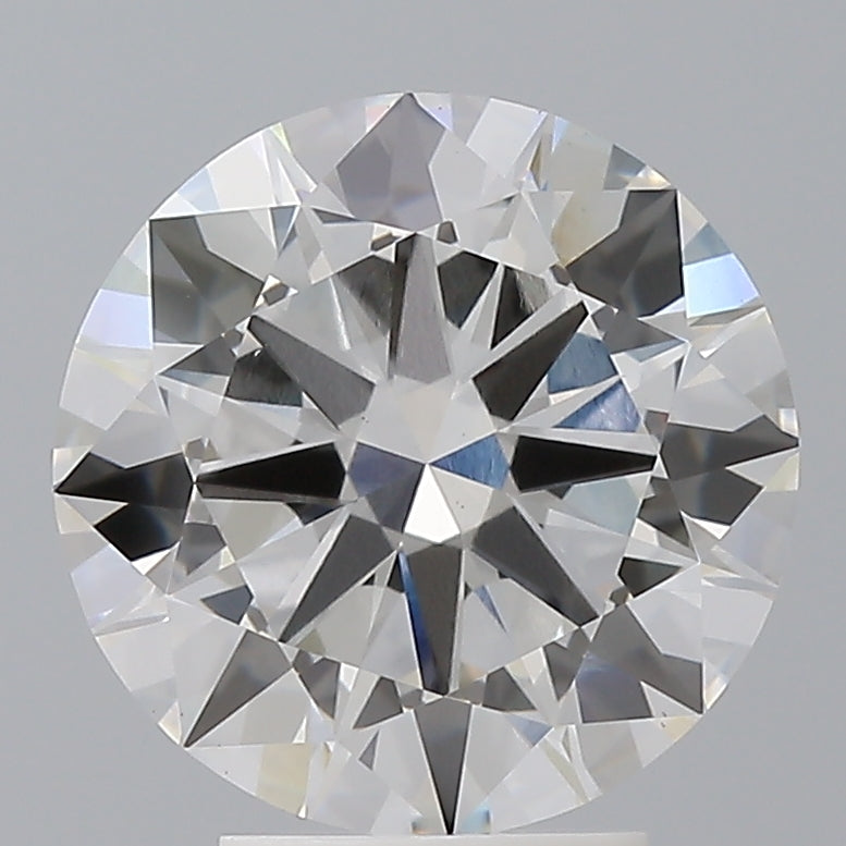 4.03 Carat Round Shaped, Excellent Cut, E Color, VS1 Clarity, IGI Certified Lab Grown Diamond
