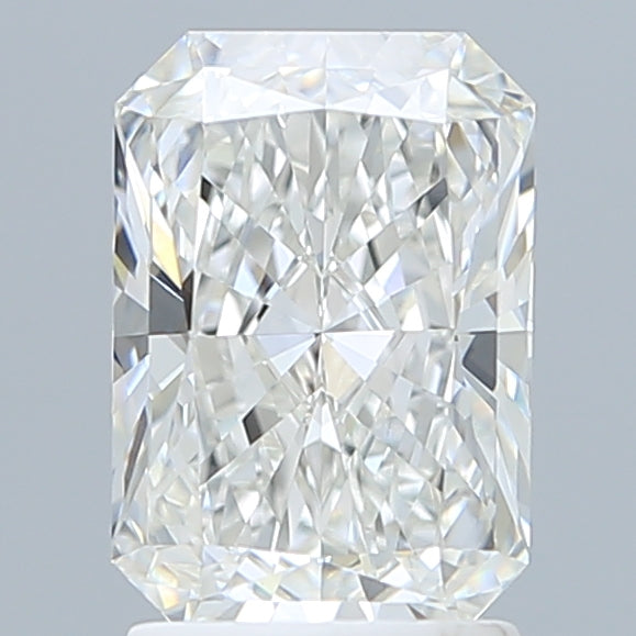 2.02 Carat Radiant Shaped, Ideal Cut, E Color, VVS2 Clarity, IGI Certified Lab Grown Diamond
