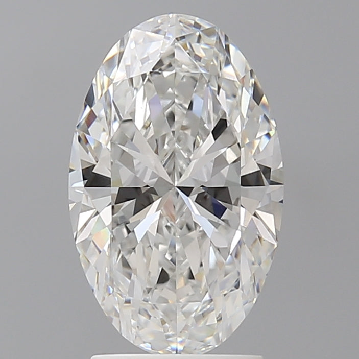2.55 Carat Oval Shaped, Ideal Cut, E Color, VS1 Clarity, IGI Certified Lab Grown Diamond