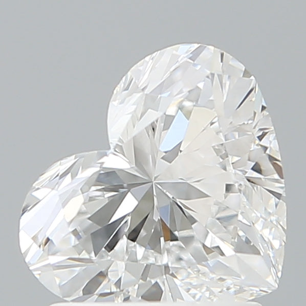 1.50 Carat Heart Shaped, Excellent Cut, D Color, VVS1 Clarity, IGI Certified Lab Grown Diamond