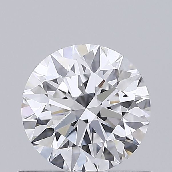0.54 Carat Round Shaped, Ideal Cut, D Color, VS1 Clarity, IGI Certified Lab Grown Diamond