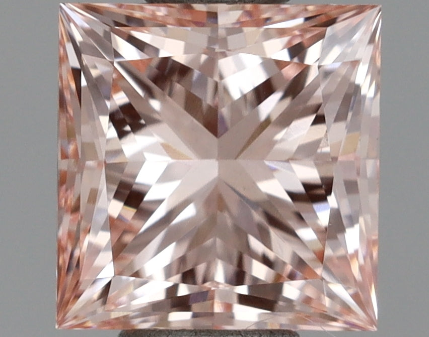 1.00 Carat Princess Shaped, Ideal Cut, VS1 Clarity, IGI Certified Lab Grown Diamond