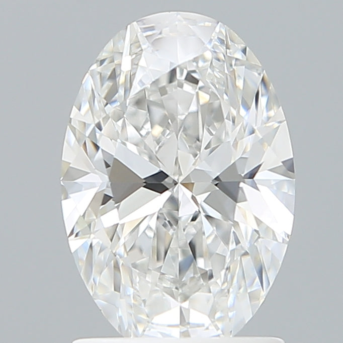 1.54 Carat Oval Shaped, Ideal Cut, E Color, VVS1 Clarity, IGI Certified Lab Grown Diamond