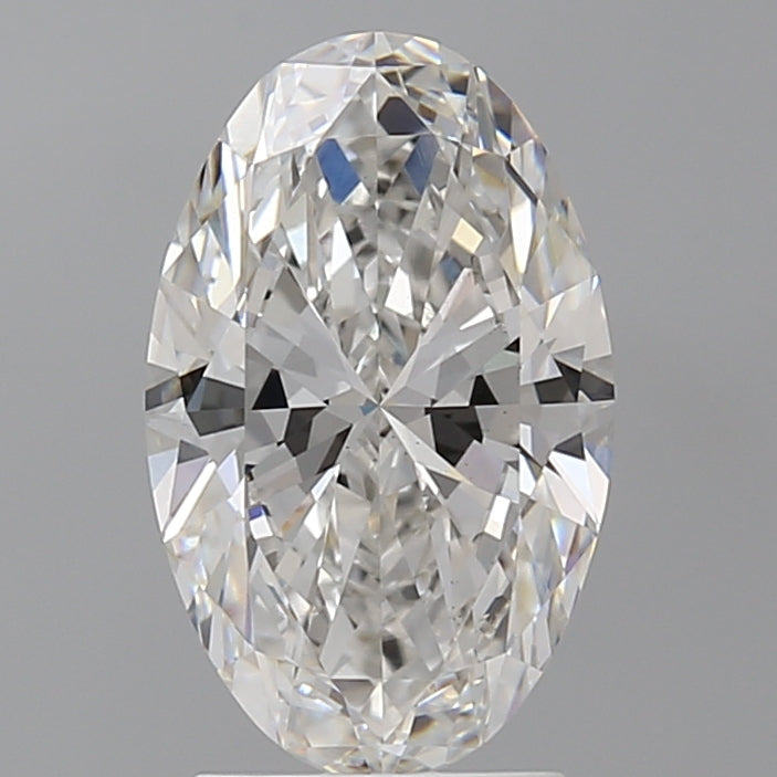 2.55 Carat Oval Shaped, Ideal Cut, F Color, VS1 Clarity, IGI Certified Lab Grown Diamond