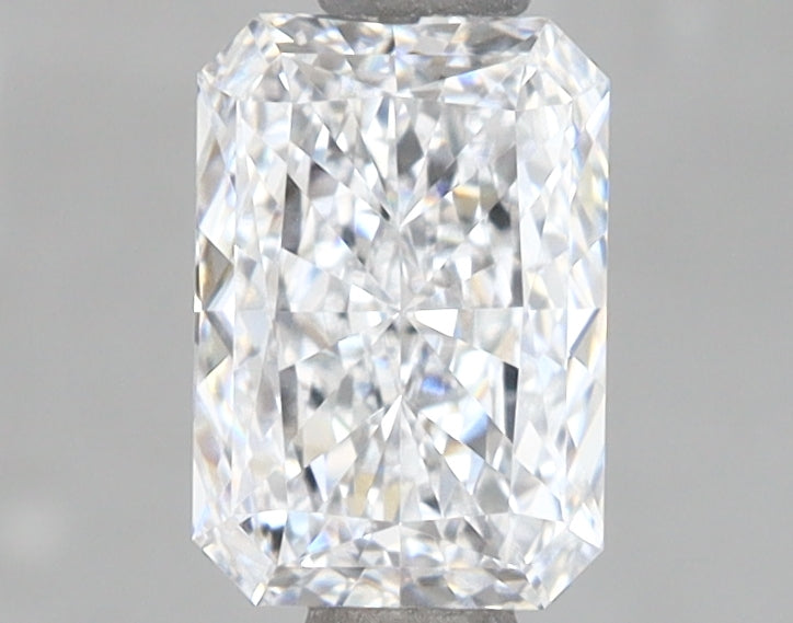 1.13 Carat Radiant Shaped, Ideal Cut, D Color, VVS2 Clarity, IGI Certified Lab Grown Diamond