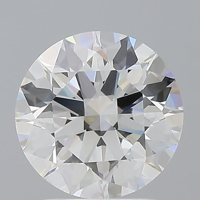 2.50 Carat Round Shaped, Ideal Cut, E Color, VVS2 Clarity, IGI Certified Lab Grown Diamond