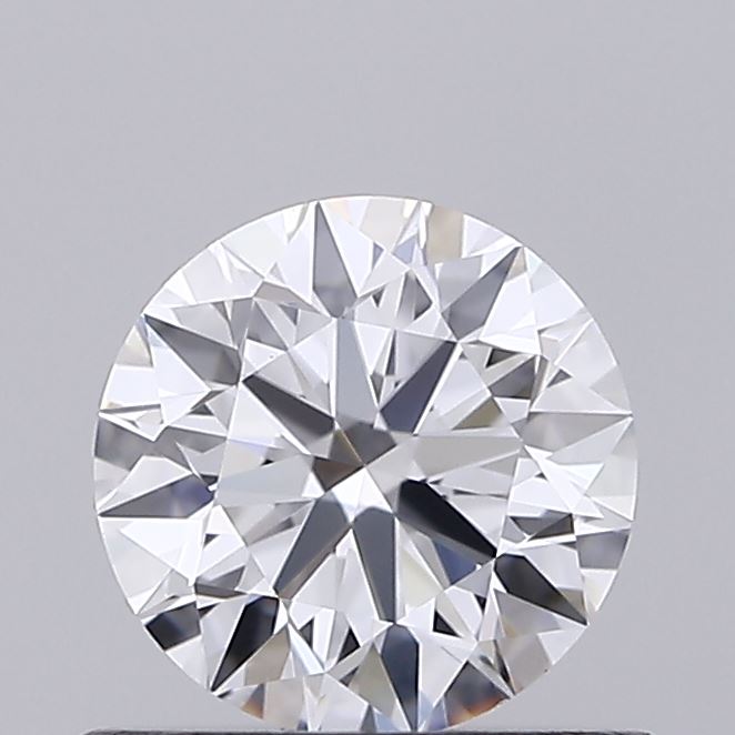 0.52 Carat Round Shaped, Ideal Cut, D Color, VVS2 Clarity, IGI Certified Lab Grown Diamond
