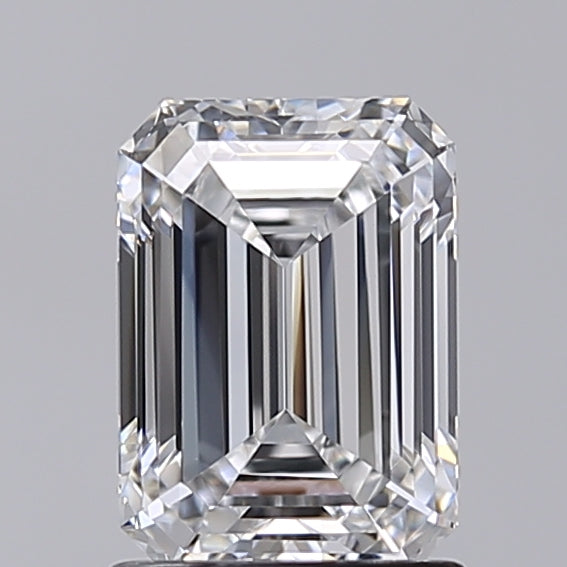 1.52 Carat Emerald Shaped, Excellent Cut, D Color, VVS2 Clarity, IGI Certified Lab Grown Diamond