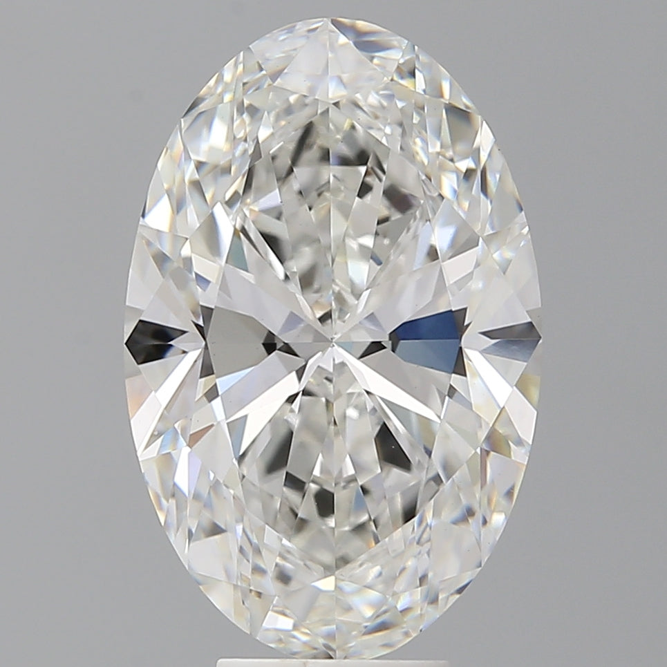 7.07 Carat Oval Shaped, Ideal Cut, F Color, VVS2 Clarity, IGI Certified Lab Grown Diamond
