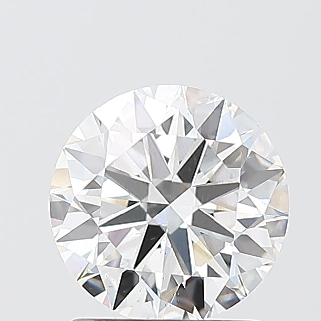 1.52 Carat Round Shaped, Excellent Cut, E Color, VS2 Clarity, IGI Certified Lab Grown Diamond