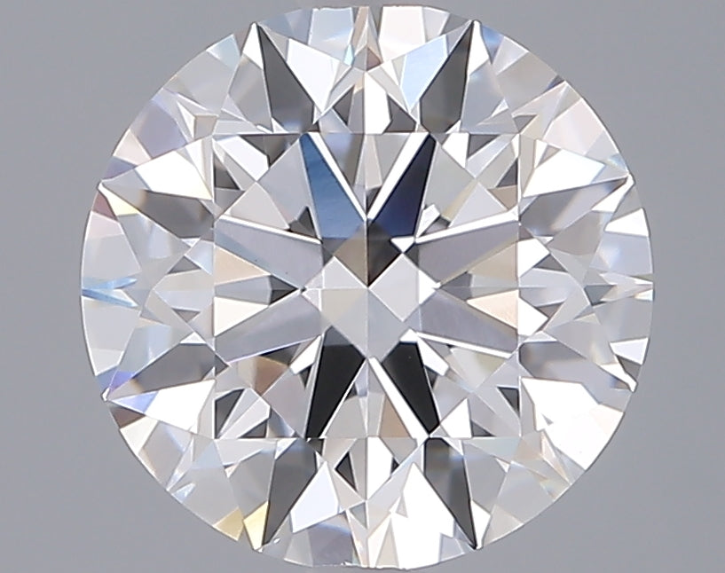 3.04 Carat Round Shaped, Ideal Cut, D Color, VVS2 Clarity, IGI Certified Lab Grown Diamond