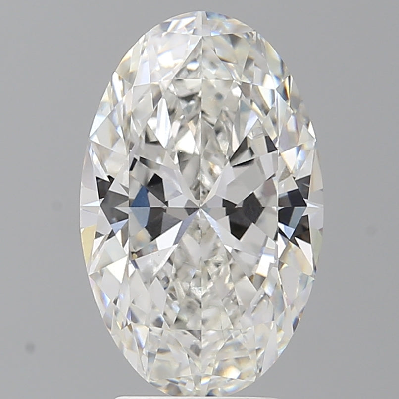 4.10 Carat Oval Shaped, Ideal Cut, E Color, VS1 Clarity, IGI Certified Lab Grown Diamond
