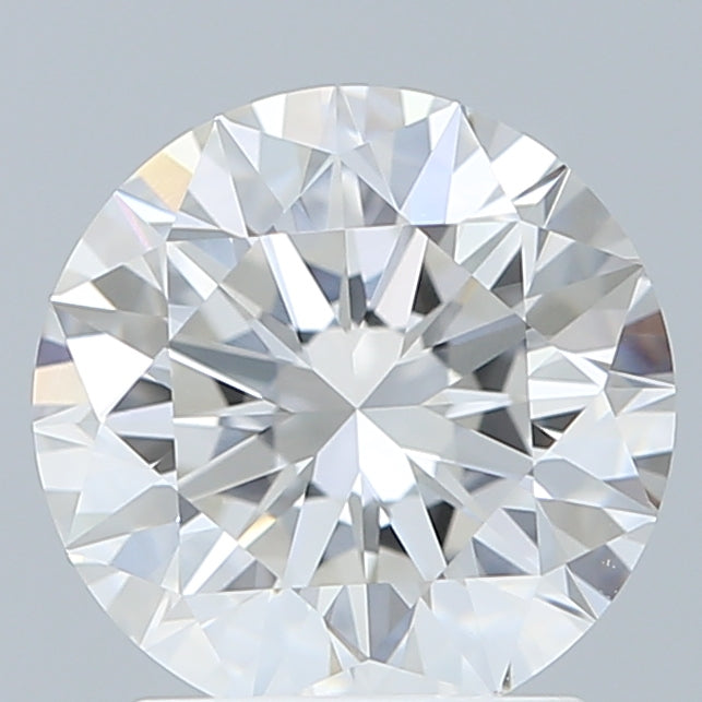 2.10 Carat Round Shaped, Excellent Cut, F Color, VVS1 Clarity, IGI Certified Lab Grown Diamond