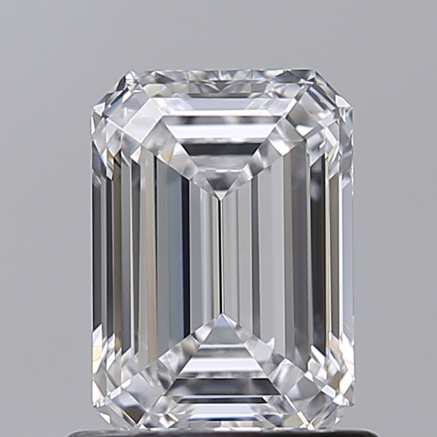 1.02 Carat Emerald Shaped, Very Good Cut, D Color, VVS1 Clarity, IGI Certified Lab Grown Diamond