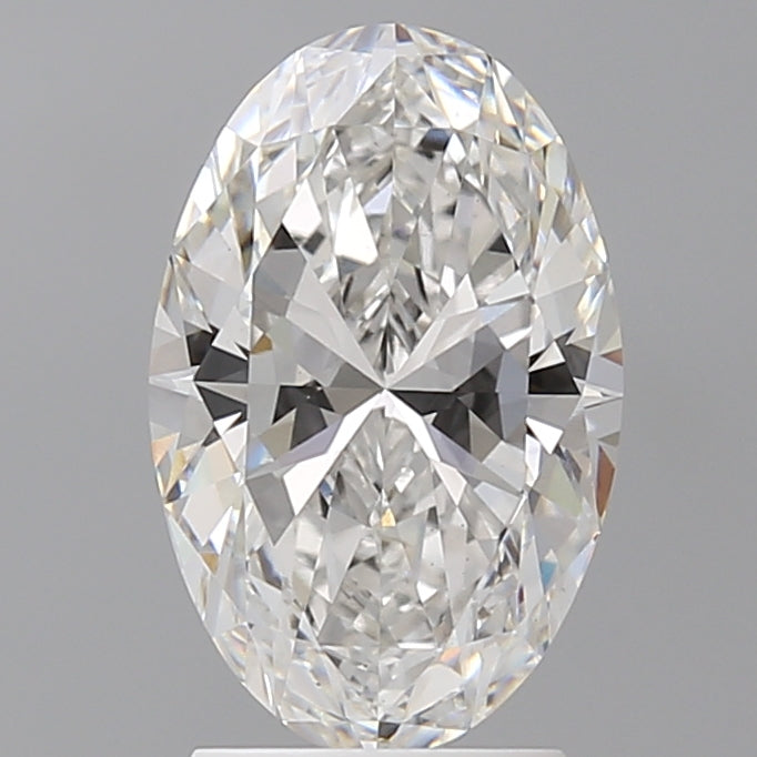 2.58 Carat Oval Shaped, Ideal Cut, E Color, VS1 Clarity, IGI Certified Lab Grown Diamond