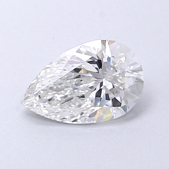 0.54 Carat Pear Shaped, Very Good Cut, E Color, VS2 Clarity, IGI Certified Lab Grown Diamond