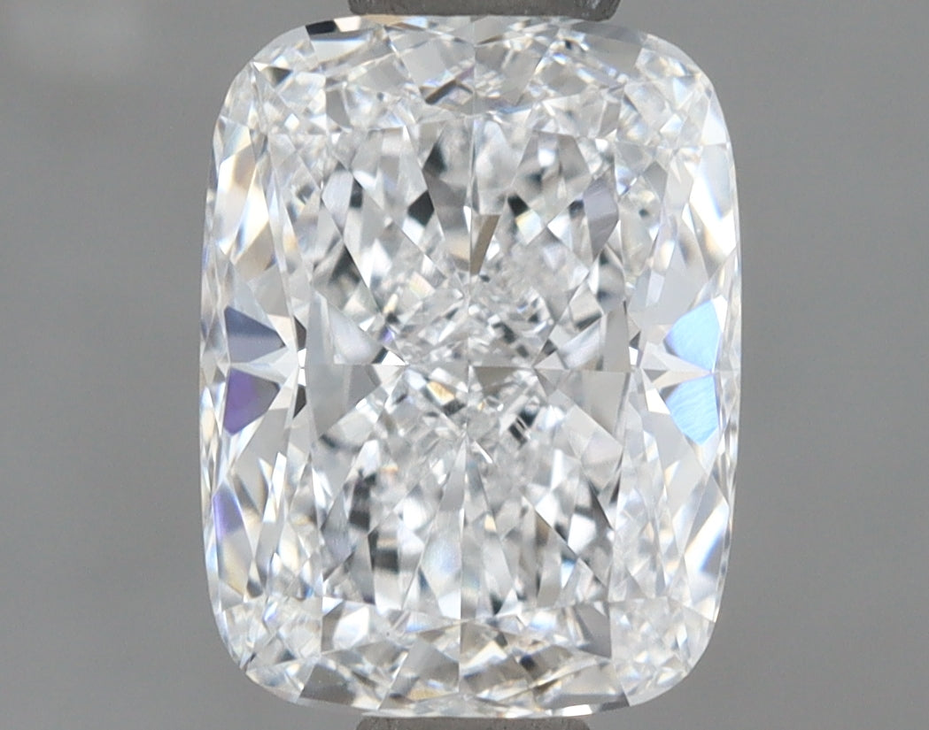 1.53 Carat Cushion Shaped, Ideal Cut, D Color, VVS1 Clarity, IGI Certified Lab Grown Diamond