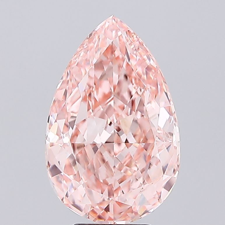 7.10 Carat Pear Shaped, Ideal Cut, VVS2 Clarity, IGI Certified Lab Grown Diamond
