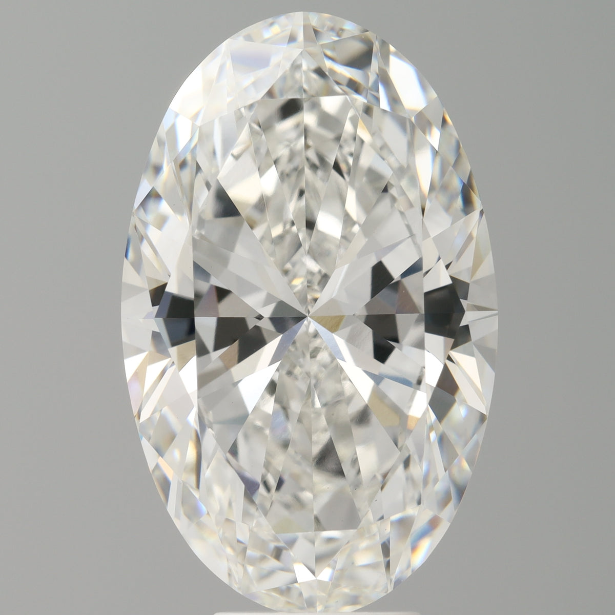 8.05 Carat Oval Shaped, Ideal Cut, E Color, VVS2 Clarity, IGI Certified Lab Grown Diamond