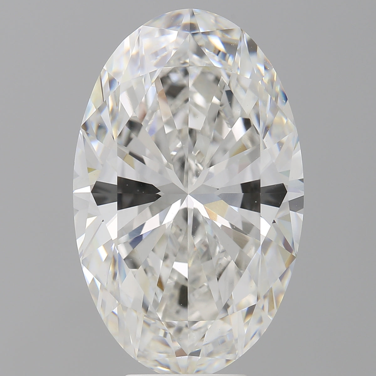 9.08 Carat Oval Shaped, Excellent Cut, F Color, VVS2 Clarity, IGI Certified Lab Grown Diamond