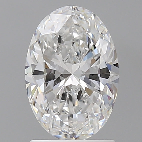 1.60 Carat Oval Shaped, Ideal Cut, D Color, VVS2 Clarity, IGI Certified Lab Grown Diamond
