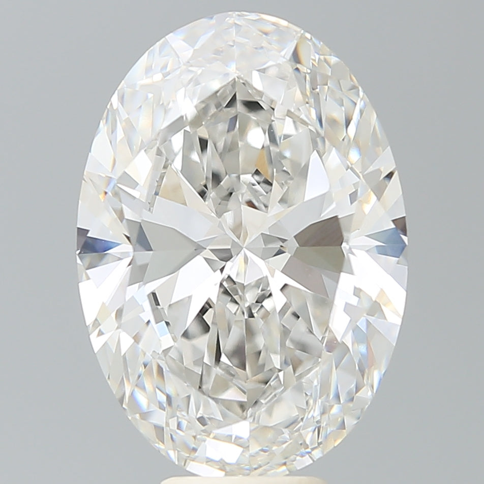 8.62 Carat Oval Shaped, Excellent Cut, G Color, VVS2 Clarity, IGI Certified Lab Grown Diamond