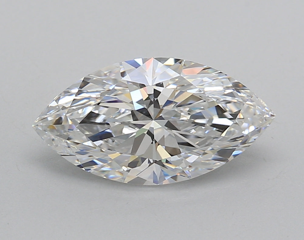 2.02 Carat Marquise Shaped, Excellent Cut, D Color, VS1 Clarity, IGI Certified Lab Grown Diamond